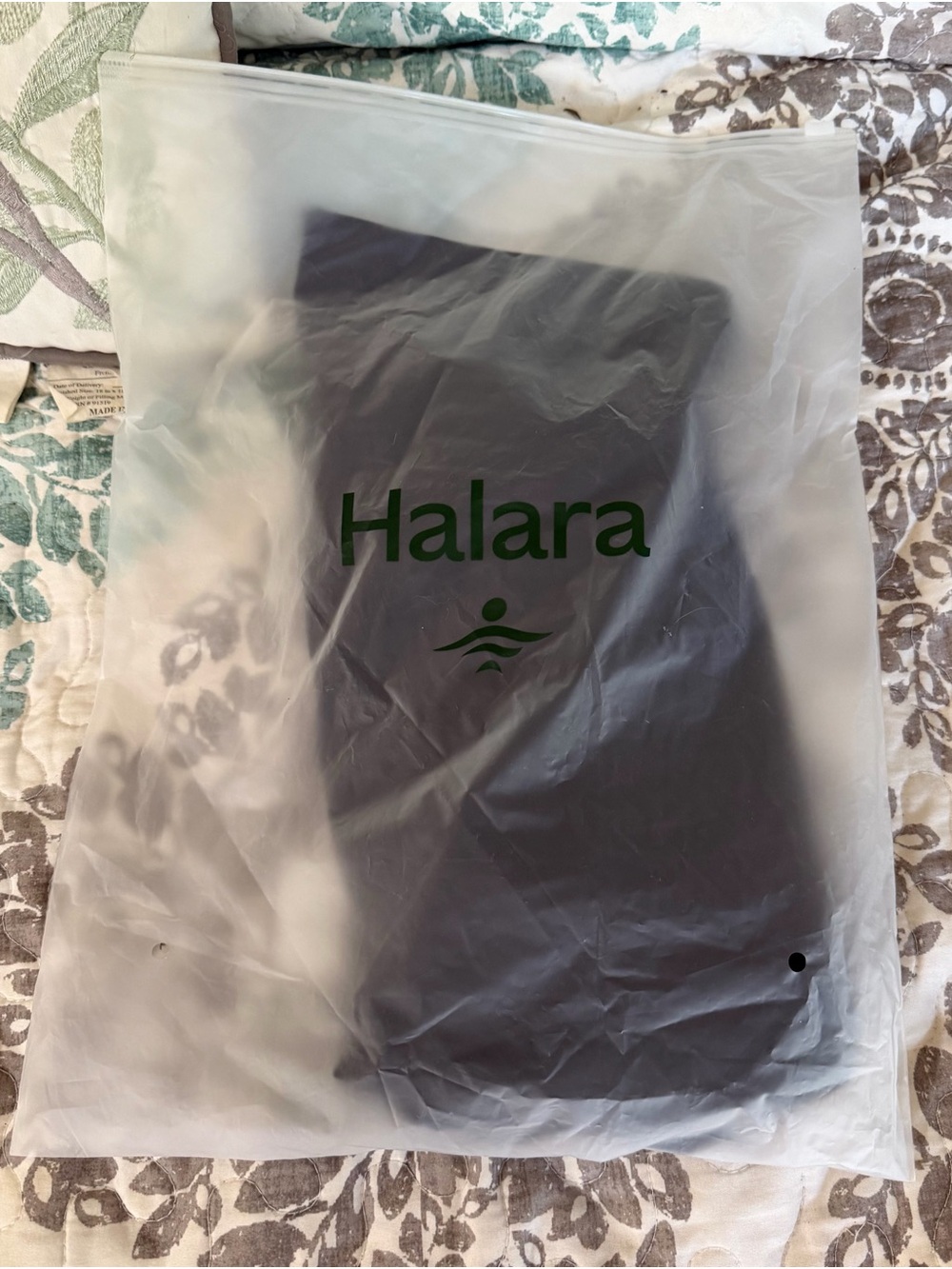 HALARA Black Maxi pencil skirt